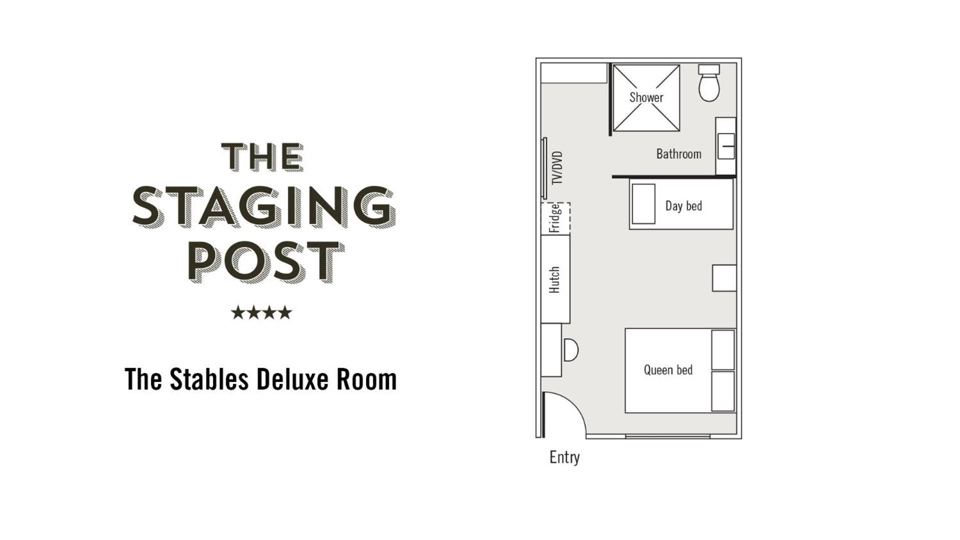 롱리치 The Staging Post 모텔 객실 사진